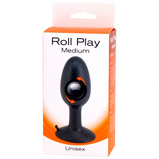 Roll Play Medium Unisex Butt Plug