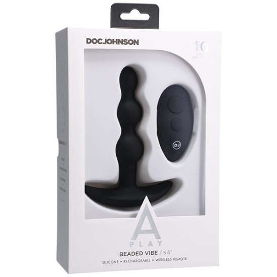 APlay Shaker Silicone Anal Plug with Remote