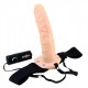 Realistic Hollow Strap On With Vibrator