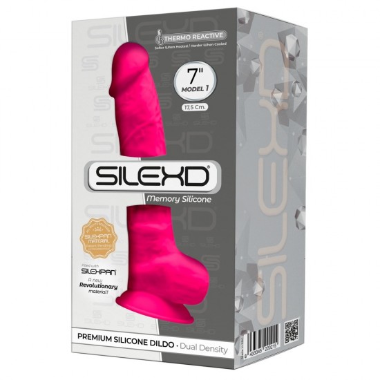 Silexd Premium Silicone 7 Inch Dildo