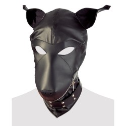 Imitation Leather Dog Mask