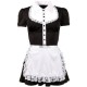Cottelli Collection Costumes Black Maids Dress