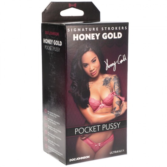 Signature Strokers Honey Gold Pocket Pussy