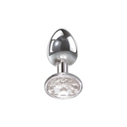 Adam And Eve Clear Gem Anal Plug Small