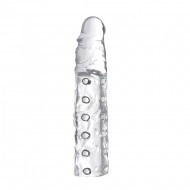 Size Matters 3 Inch Clear Penis Enhancer Sleeve