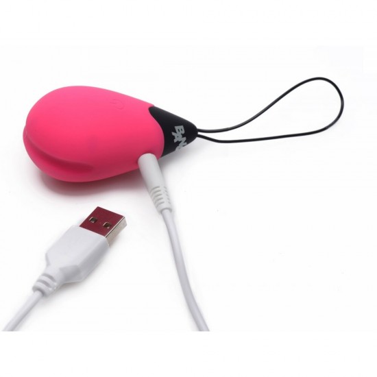 10X Silicone Vibrating Egg Pink