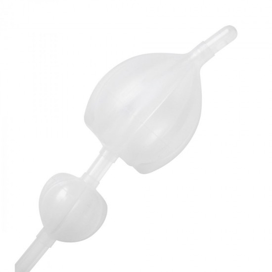 Clean Stream Silicone Inflatable Double Bulb Enema System