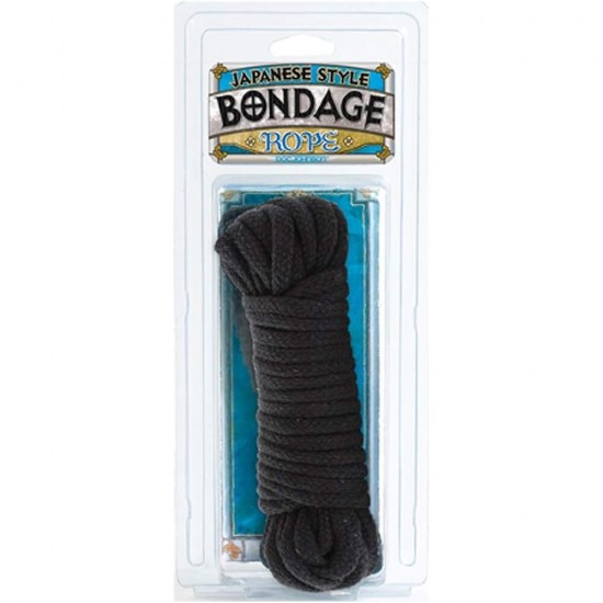 Japanese Style Bondage Rope In Black