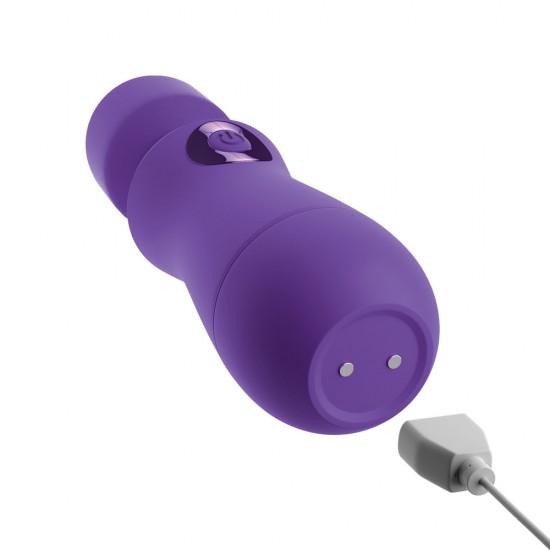 OMG Silicone Rechargeable Wand Purple