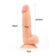 Lovetoy 8 Inch The Ultra Soft Dude Dildo