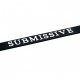 Black Silicone Submissive Collar