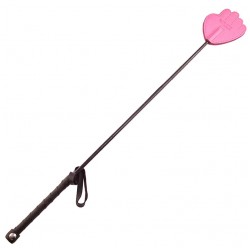 Rouge Garments Hand Riding Crop Pink