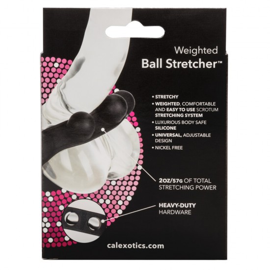 Weighted Ball Stretcher Cock Ring