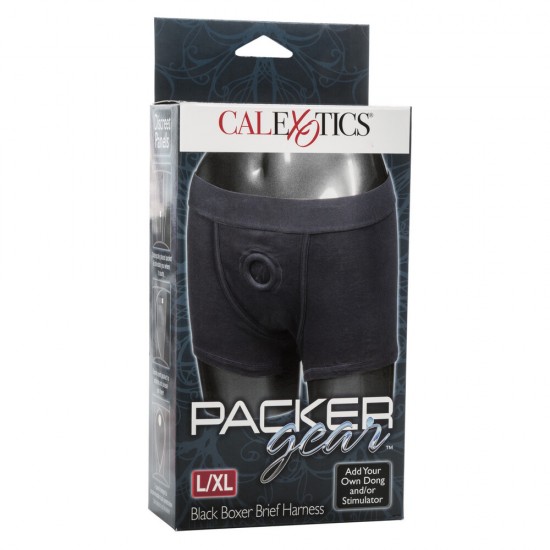 Packer Gear Boxer Harness Black Large to Xtra Large