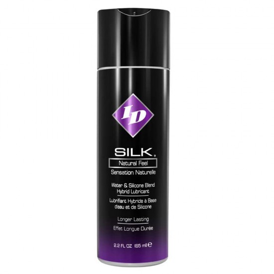 ID Silk Natural Feel Water Based Lubricant 2.2floz/65mls