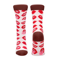 Lip Love Sexy Socks Size 36 to 41